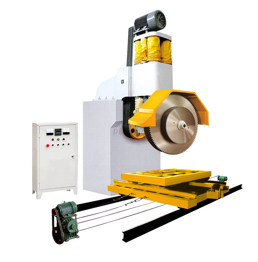 Single Arm Block Cutting machine(Hydraulic Four Pillar)